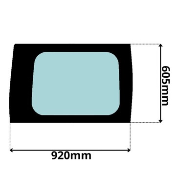 Скло бокова renault trafic ii 2 01-14 920x605 -p 0132 фото №1