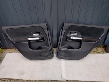 Обивка боковина дверь зад mercedes eqa eqb x243amg правая левая фото №1