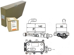 Поддон масляная автомат behr hella n8625 376725101 9 фото №1