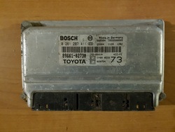 Комп'ютер блок керування двигуна toyota corolla e12 1.4 фото №1