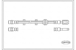 Corteco 19032465 шланг тормозной гибкий фото №1
