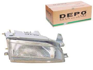 Фара toyota corolla h4 92-97 pr depo фото №1
