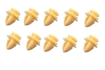 10x клипса обивка citroen peugeot opel renault фото №1