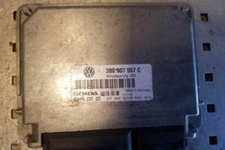 Комп'ютер двигуна ecu vw passat варіант b5 3b6 3b0907557 1.6l бензин фото №1