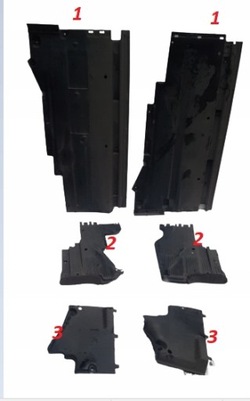 Захист шасі права ліва перед audi s5 3.0tfsi фото №1