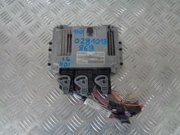 Citroen 1.6hdi 0281013869 9664356980 фото №1
