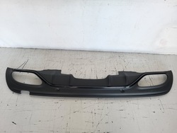 Mercedes c-klasa w205 накладка спойлер бампера зад диффузор универсал фото №1