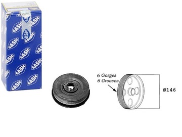 Колесо пасове вала колінчастого renault espace laguna i фото №1