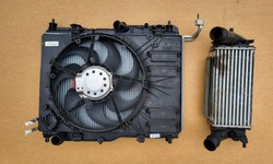 Комплект радіатор ford puma ecoboost автомат фото №1