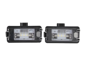 Подсветка led номерного знака seat leon ibiza toledo фото №1