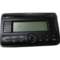 5j0035161 радио cd skoda fabia ii 1.4 tdi 2007 r фото №1