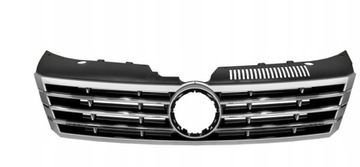 Vw passat cc 12- решітка решітка радіатора хром фото №1