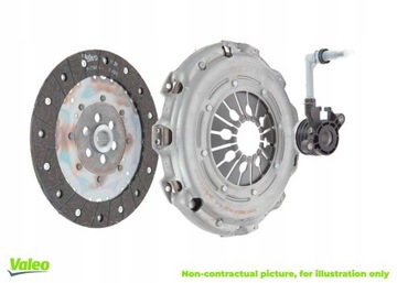 Зчеплення + циліндр зчеплення valeo 834561 ford 1.8 tdci фото №1