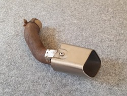 Porsche cayenne 9y0 9y0253826c наконечник вихлоп оригінальний номер фото №1