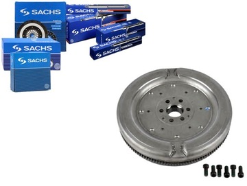 Колесо двухмассовый vw golf jetta passat 2,0 fsi 04-10 фото №1