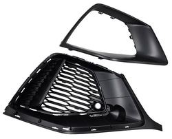 Заглушка решітка планка ґрати права audi q8 sq8 4m8 s-line 18-oe dark хром фото №1