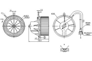 Nissens повітродувка vw transporter iv 1.9d-2.8 07.90- фото №1