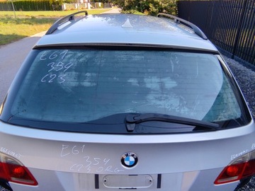 Скло зад задня кришки багажника bmw e61 оригінальна фото №1