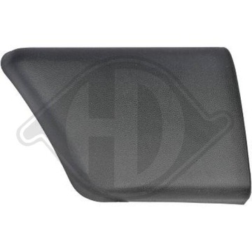 Планка декоративна / захисна do citroen berlingo 03-0 фото №1