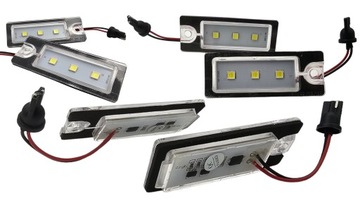 Led освітлення підсвітка номерного знака volvo v70 2000-2007 xc70 2001-2007 фото №1
