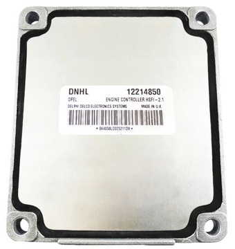 Комп'ютер ecu opel astra ii 1.4 12214850 dnhl фото №1
