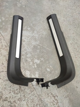 Volvo xc60 ii 2018- планка накладка порогова r-design ліва права фото №1