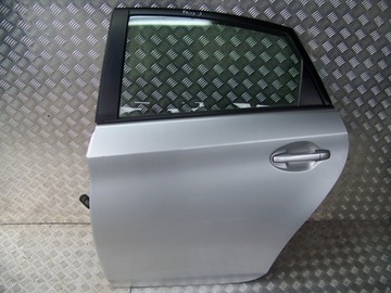 Toyota prius iii 3 09 15 двері ліві зад задні 1f7 сріблясті варшава фото №1