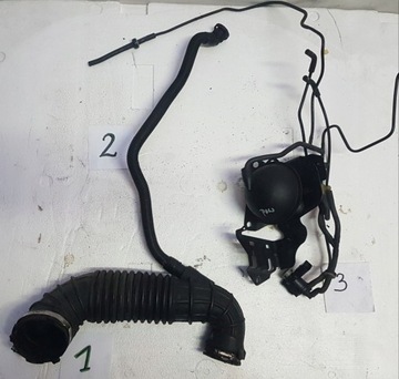 Труба воздуха клапан вакуум audi 2.0 tdi 03l103493f 03g129629e фото №1