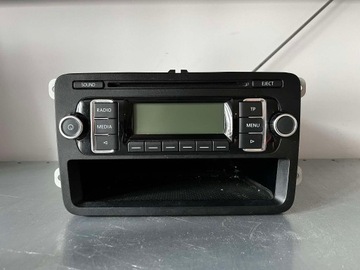 Vw golf vi радіо заводські cd 1k0035156a фото №1