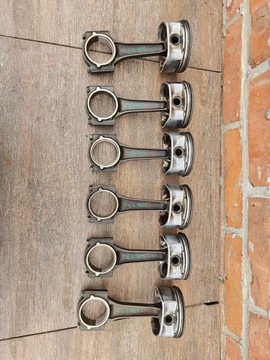 Jeep grand cherokee wk commander xk 5-10r 5.7 поршень шатун mahle org фото №1