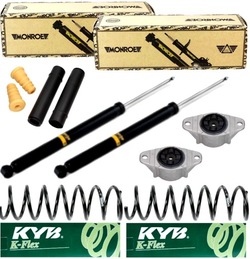 Амортизатори пружини зад ford focus mkii 2 c-max monroe + kayaba фото №1