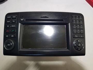 Радио cd навигация команд mercedes ml w164 gl x164 1648703289 фото №1