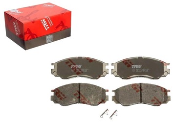 Комплект гальмівні колодки гальмівних trw mn102616 mr389550 фото №1