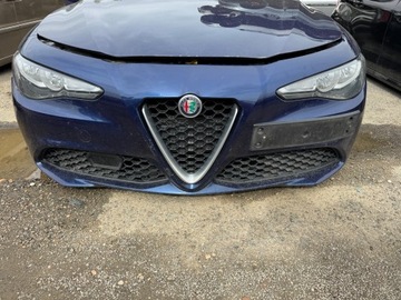 Alfa romeo giulia подушка безпеки консоль панель капот ремені датчик комплект фото №1