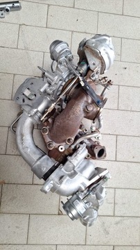 Турбіна бі-турбо talisman 1.6 dci h8201371489 144107692r фото №1