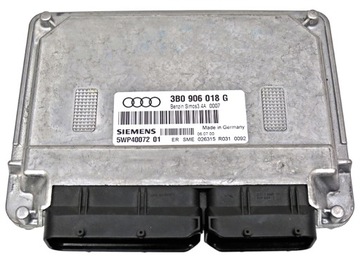 Ecu vw audi 1.6 3b0906018g 5wp4007201 simos3.4a фото №1