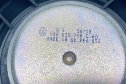 Динамік задніх правих двері vw golf plus 5m1, 521 1s0035710c 1.0l фото №1