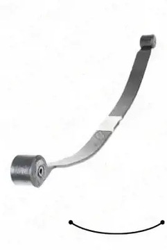 Рессора листовой зад 1-piórowy 5827545 lesjöfors ford фото №1