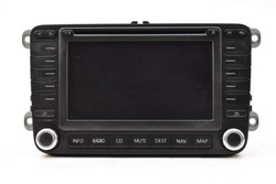 Радіо радіопрогравач cd навігація 1k0035198bx vw passat b6 05-10 фото №1