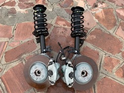 Range rover evoque поворотный кулак амортизатор левый 21r фото №1