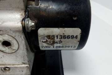 Насос abs opel signum 13509215ab 3.0l дизель 2004 фото №1