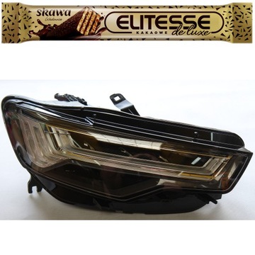 Лампа фара правые перед полный led matrix audi a6 c7 2014-2018r. новый фото №1