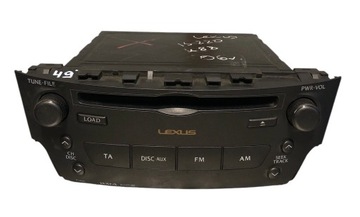 Радіо cd заводські lexus is ii 05-12 86120-53370 фото №1