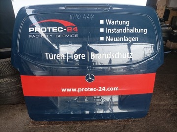 Mercedes vito w447 кришка багажника зад фото №1