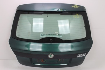 Кришка багажника зад skoda fabia ii hb 06-10r lf6n фото №1