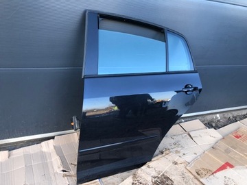 Двері задні ліві lc9z volkswagen vw golf v plus + 5m0 чорні зад лівий фото №1