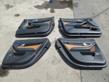 Audi a6 c6 обшивки двері амаретто ролети європа фото №1