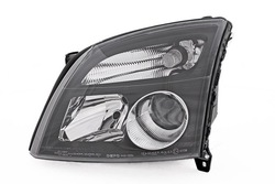 Лампи перед opel vectra c signum 02-06 чорний depo фото №1