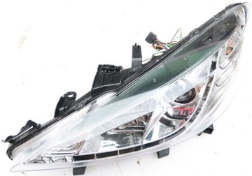 Лампа l линза диоды хром sonar peugeot 207 фото №1