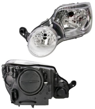 Фара лампа лівий skoda yeti 09-13 tyc фото №1